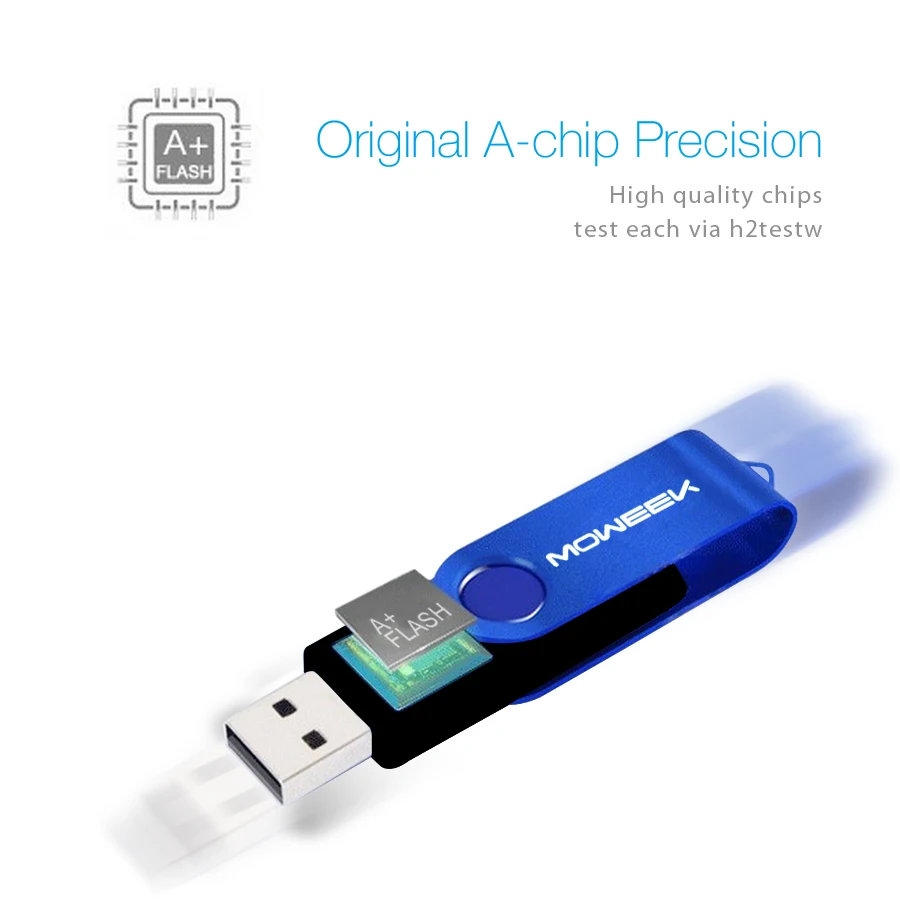 Moweek M02 поворотный usb флэш-накопитель Новинка 2017 cle USB Memory Stick 128 г 64 32 16 8 4