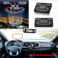 for toyota fortunerhiluxtacoma 2010 2020 car obd hud electronic head up display saft driving screen projector reflecting