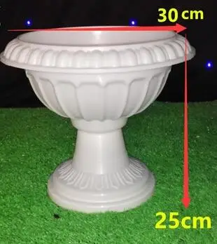 vase Светящаяся Свадебная римская колонна с полым дизайном, светодиодный колонна белого, красного, синего, фиолетового цвета, вечерние украшения - Цвет: vase
