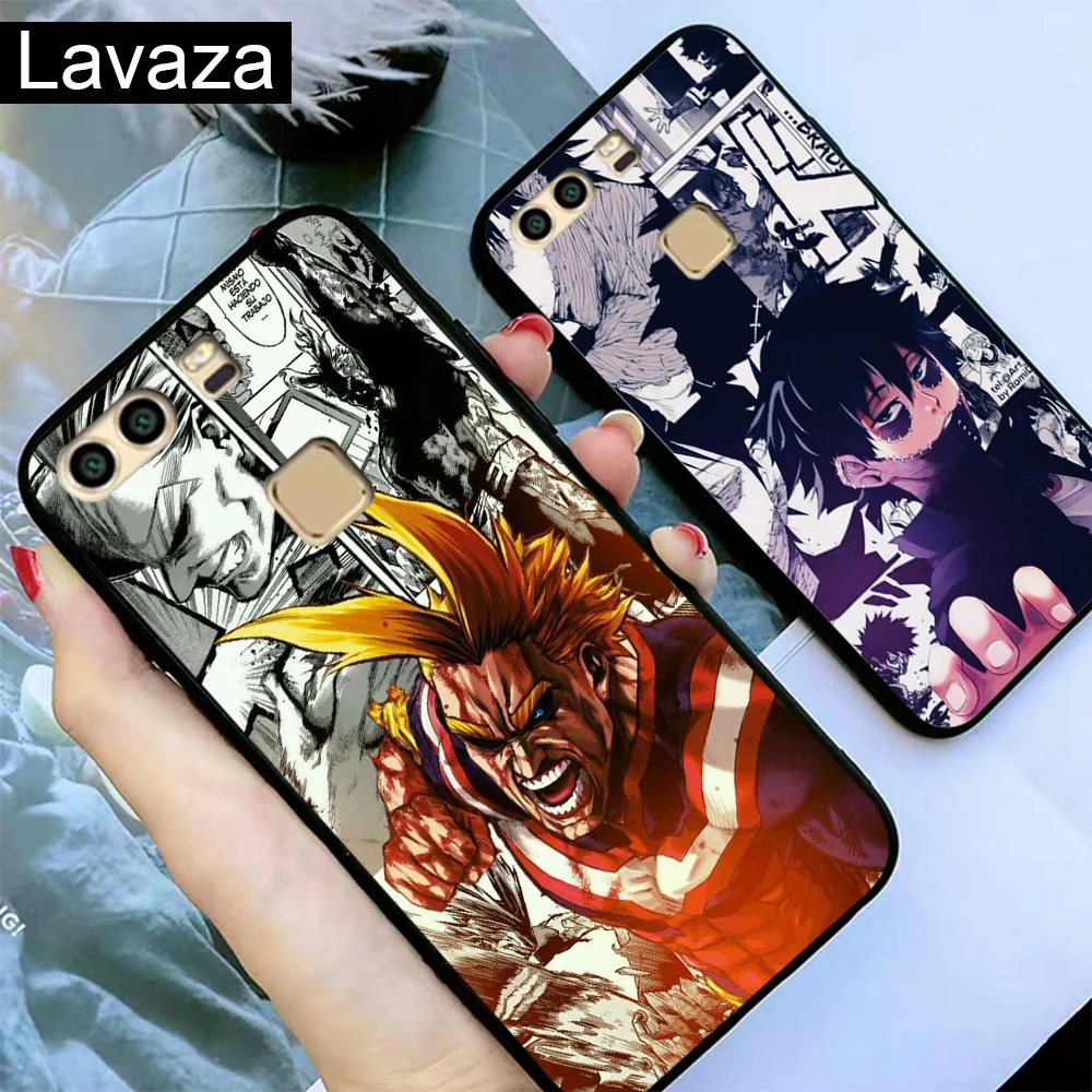 Lavaza японский аниме цельный силиконовый чехол для huawei P8 Lite P9 Mini P10 P20 Pro P Smart P30
