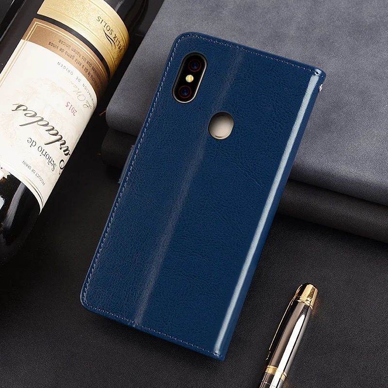 Чехол для Umidigi F1 деловой чехол с подставкой и откидной крышкой кожаный телефона