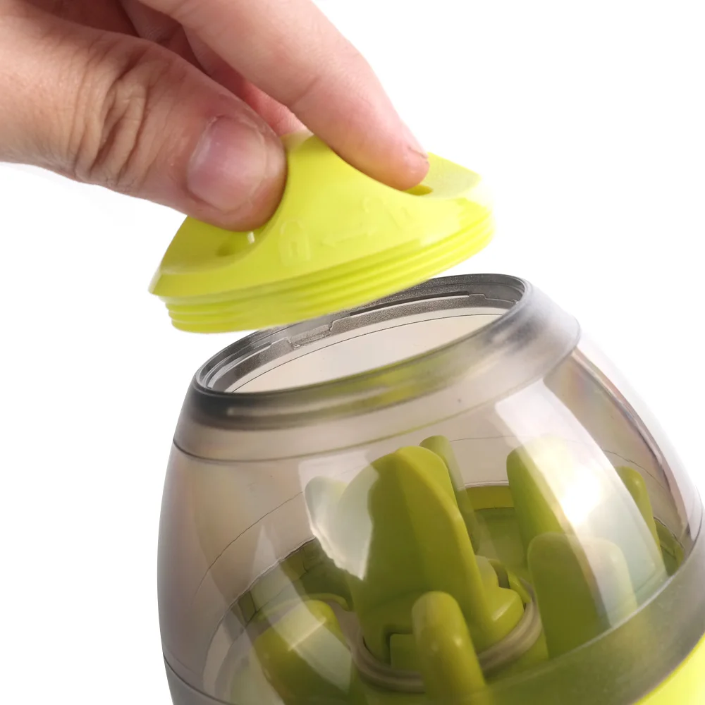 Интерактивная игрушка для домашних животных с котом IQ умным пищевым мячом