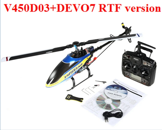 Walkera V450D03 6CH 450 RC вертолет без передатчика BNF и версия RTF|helicopter helicopter|helicopter floathelicopter