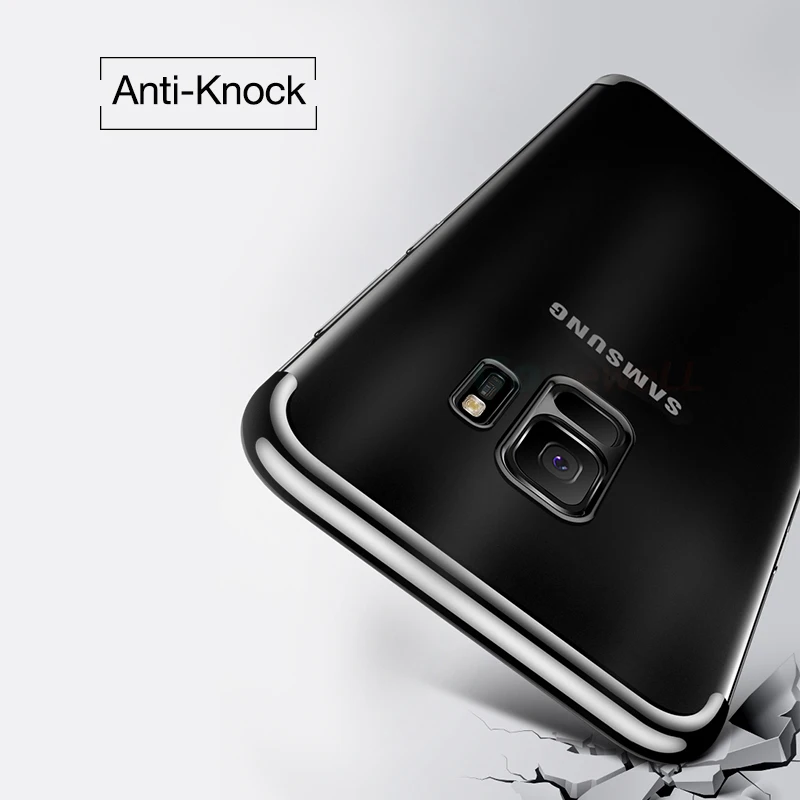 Роскошные Покрытие чехол для телефона samsung Galaxy S7 край S8 S9 плюс Примечание 8 9