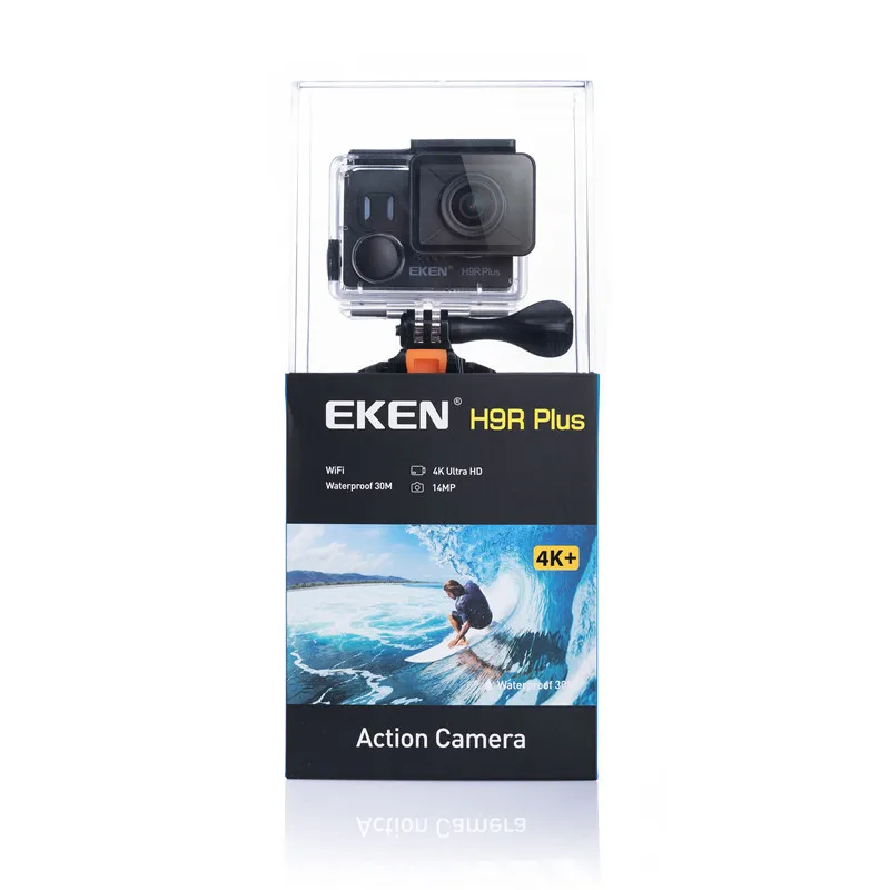 Eken H9R ПЛЮС Действие Камера cверхвысокая чёткость 4k Ambarella A12 4 К/30fps для Panasonic 34112 14MP