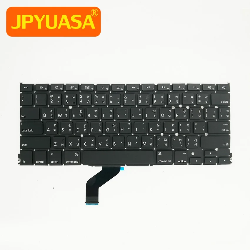 Новая тайская клавиатура для MacBook Pro Retina 13 дюймов A1425 Таиландская Стандартная