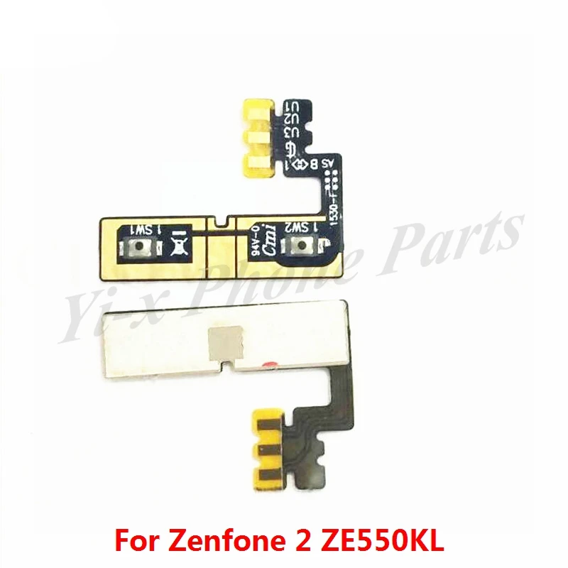

10PCS/Lot New Volume Button Flex Cable for Asus Zenfone 2 Laser ZE550KL 5.5" Phone Replacement Parts