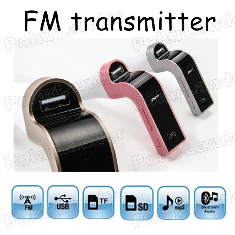 Автомобильный Bluetooth FM модулятор с USB зарядкой и поддержкой TF/SD карт|card memory stick pro