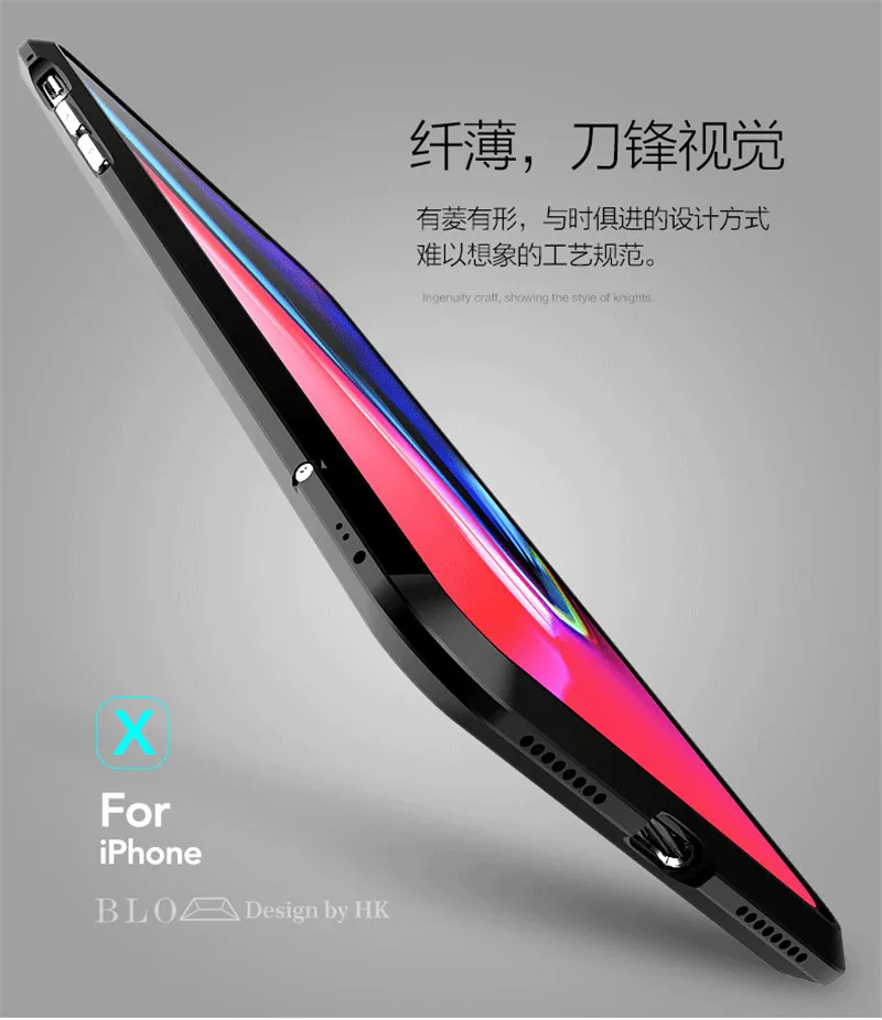Роскошный бренд BOBYT Алюминиевый металлический бампер для iPhone XS Max X противоударный защитный чехол с металлической кнопкой