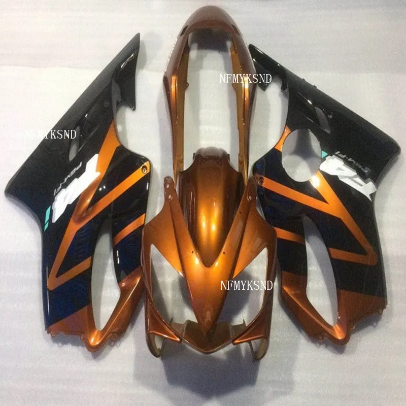 

100% ABS fit injection fairing for Honda black CBR 600 F4i 04 05 06 07 fairings kit CBR600F4i 2004-2007 moto hulls parts