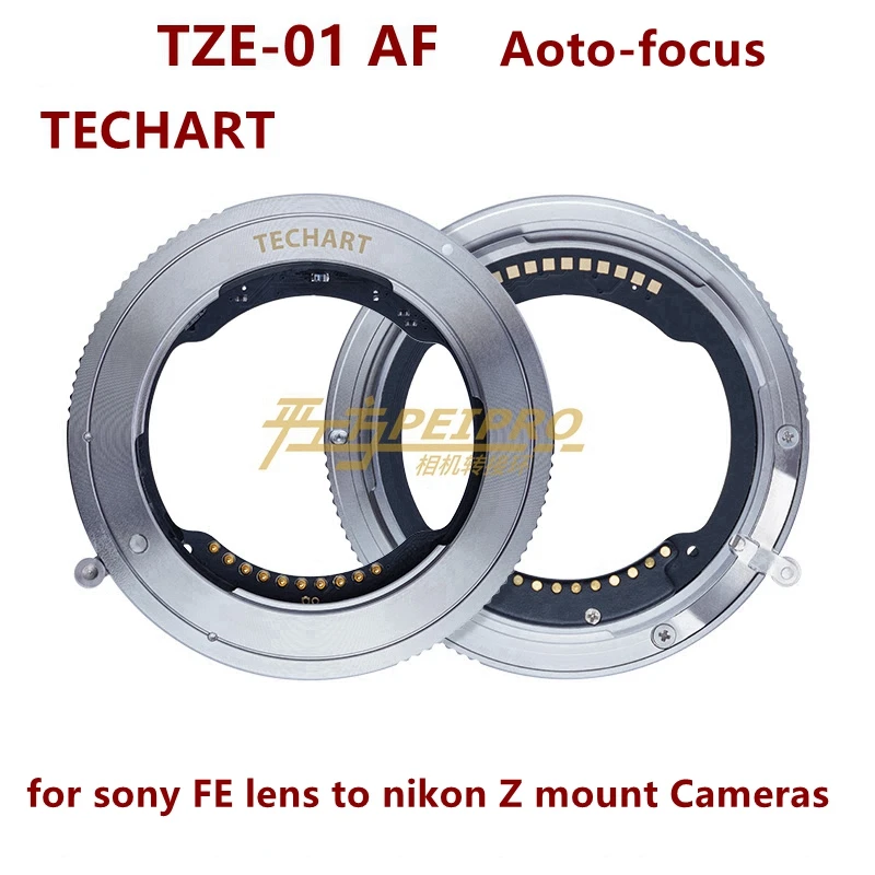TECHART TZE-01 переходное кольцо для объектива камеры с автофокусом для sony FE Объектив Tamron Sigma F Крепление объектива к Nikon Z Крепление камеры s Z6 Z7