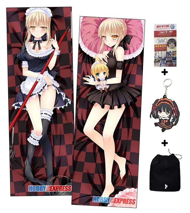 Подушка для тела Hobby Express Dakimakura Japanese Hugging Fate Saber H3630|body pillow cover|hobby expresshugging body |