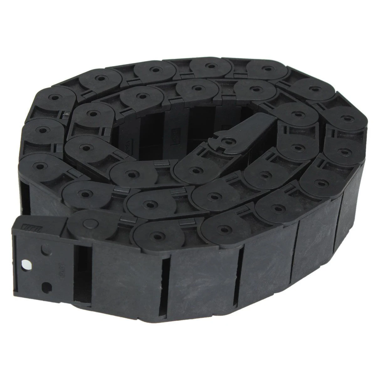 1 шт. черный длинный пластиковый нейлоновый кабель сопротивление цепи м 1000 мм 40