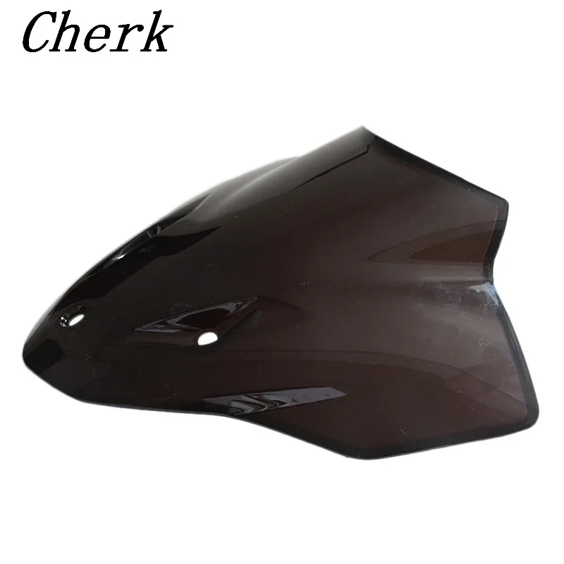 black motorcycle windshield windscreen screen protector double bubble protector for bmw s1000r 14 16 15 free global shipping
