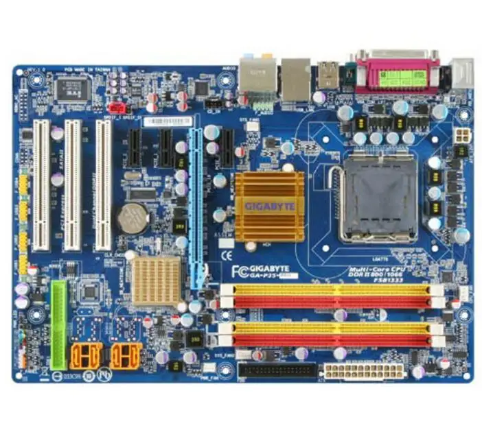 Для Gigabyte GA-P35-DS3L оригинальная б/у материнская плата для настольного компьютера с