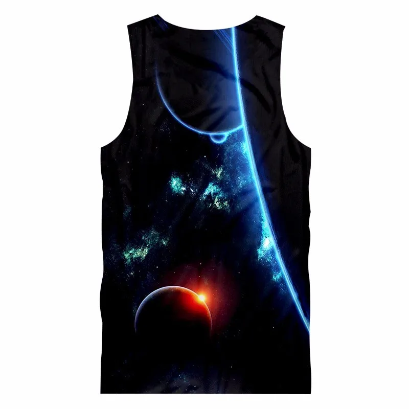 OGKB Горячая Мода сексуальные топы на бретелях для мужчин без рукавов жилет Galxy