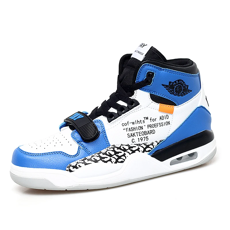 Мужские баскетбольные кроссовки Jordan 3 больших размеров черные спортивные в стиле