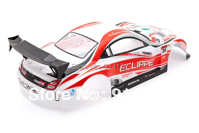 1/10 R/C Корпус кузова автомобиля ПВХ окрашенный Кузов для rc гоночный автомобиль 200