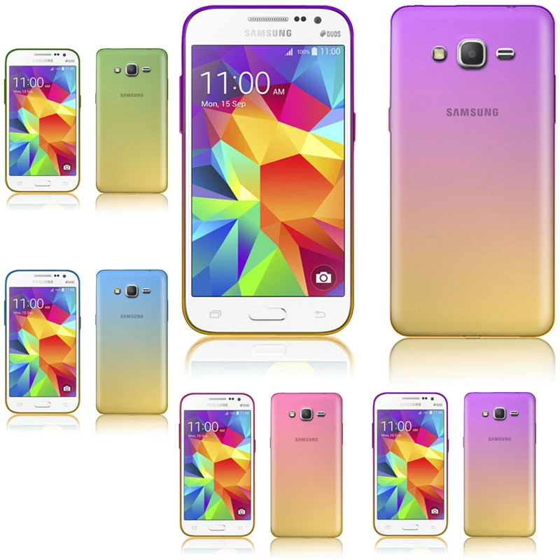 For Samsung Galaxy Grand Prime SM-G530H Stylish Hybrid Color Case Soft TPU Gel Protective Back Cover Bag + Gift &amp Hot Selling |