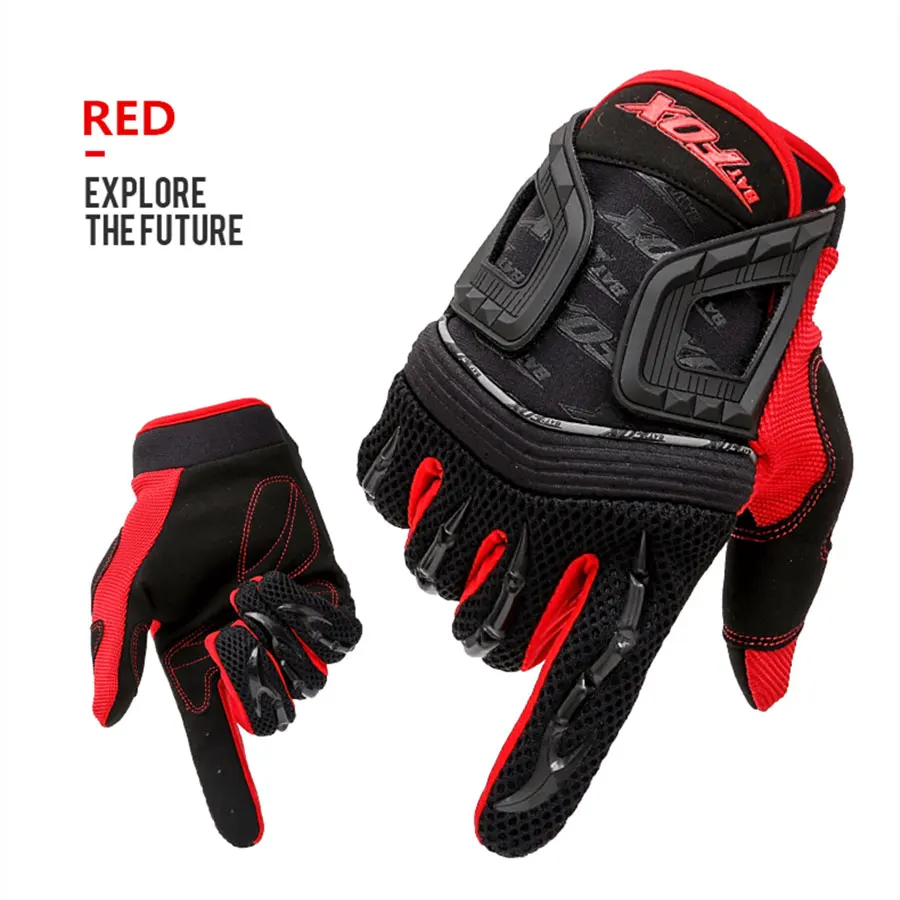 BATFOX перчатки для велоспорта мужские спортивные с полным пальцем