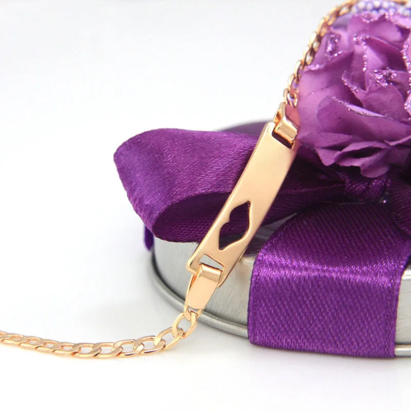Браслет женский под золото диаметром 17 см B0640|bangle flower|bangles jewellerybangle style |