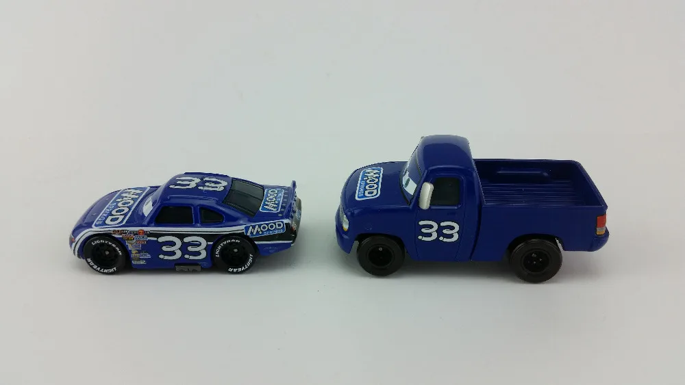 Дисней Pixar Cars No.33 Mood Spring пикап и автомобиль металлический литой игрушечный 1:55
