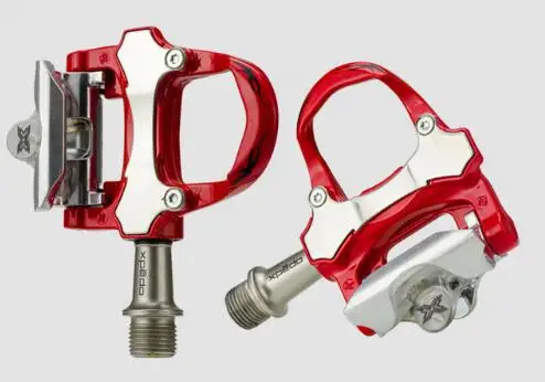 red Wellgo Xpedo XRF07MC дорожный велосипед закрытые педали вид Keo совместимые сверхлегкие педали велосипедные Педали Велоспорт Подшипник педали - Цвет: red