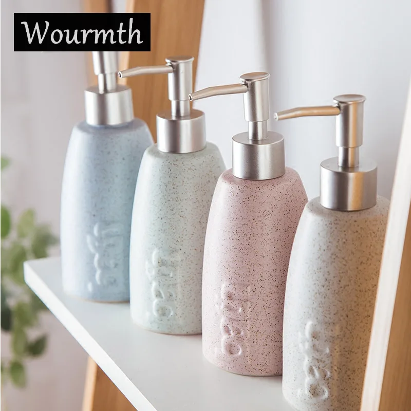 Wormth Бесплатная доставка Ванная комната дома отель жидкий диспенсер для мыла
