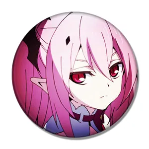 58 мм аниме Серафим конца Owari No аниме Mitsuba Sangu Hiiragi Shinoa Yuichiro Hyakuya Shiho Kimizuki значки брошь на булавке