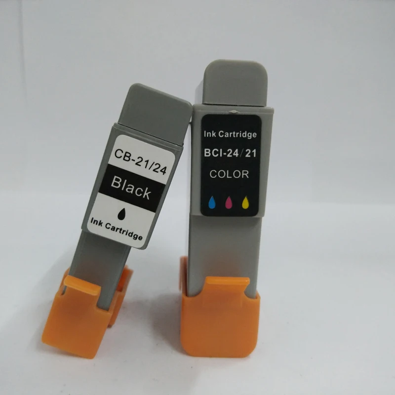 Einkshop 1 комплект BCI 21 24 для Canon чернильный картридж принтера BJC 2000 2100 2115 2120 400 410 400j 4000