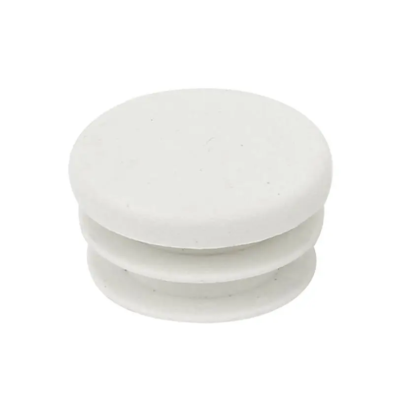 4 Pcs 19mm Dia Plastic Blanking End Cap Tubing Pipe Inserts Bung White | Мебель