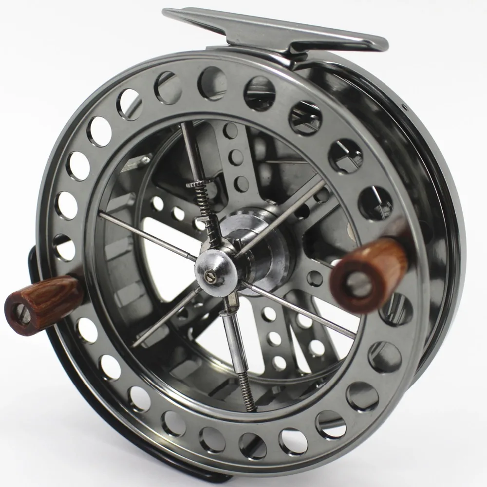 CLASSIC DESIGN SALMON FLY FISHING FLOATING REEL 113.5MM 4 1/2