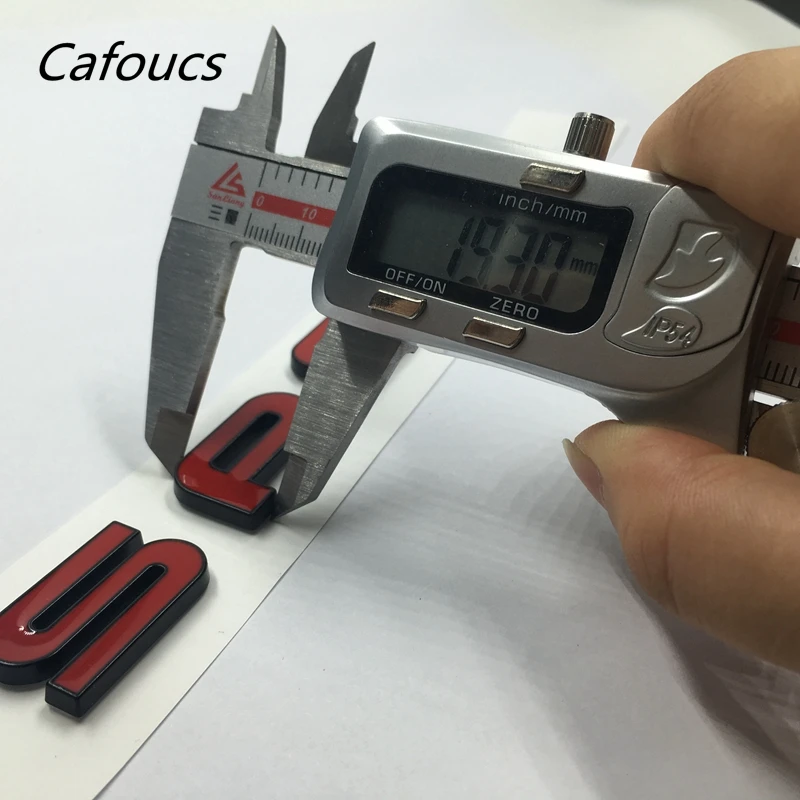 Cafoucs для Land Rover Range Sport Tailgate письма багажник крышка багажника значок металлическая