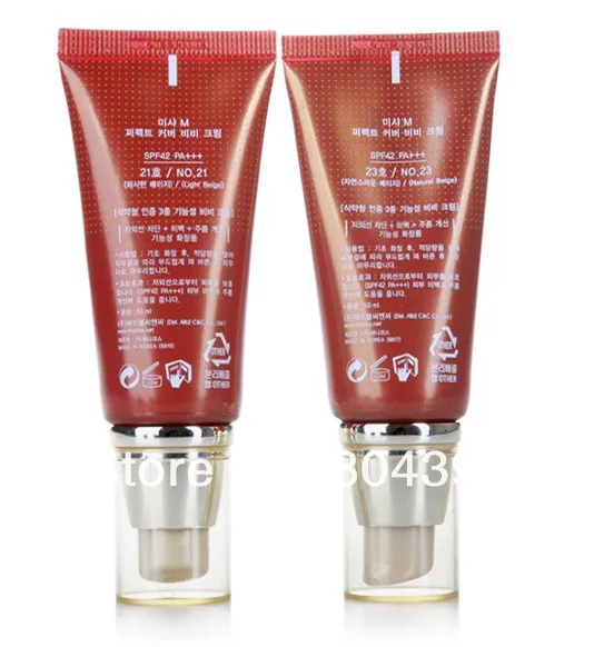 Импорт из корейская косметика MISSHA идеальное покрытие#21#23 BB крем SPF42 50 мл с коробкой крем для лица