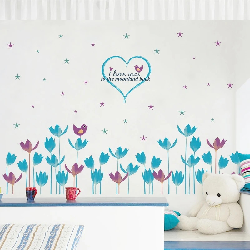 Eco-friendly Creative Removable Bathroom Bedroom Living Room Decor Vinyl Decal Mural Self-adhesive Wall Stickers Poster dc28 | Дом и сад