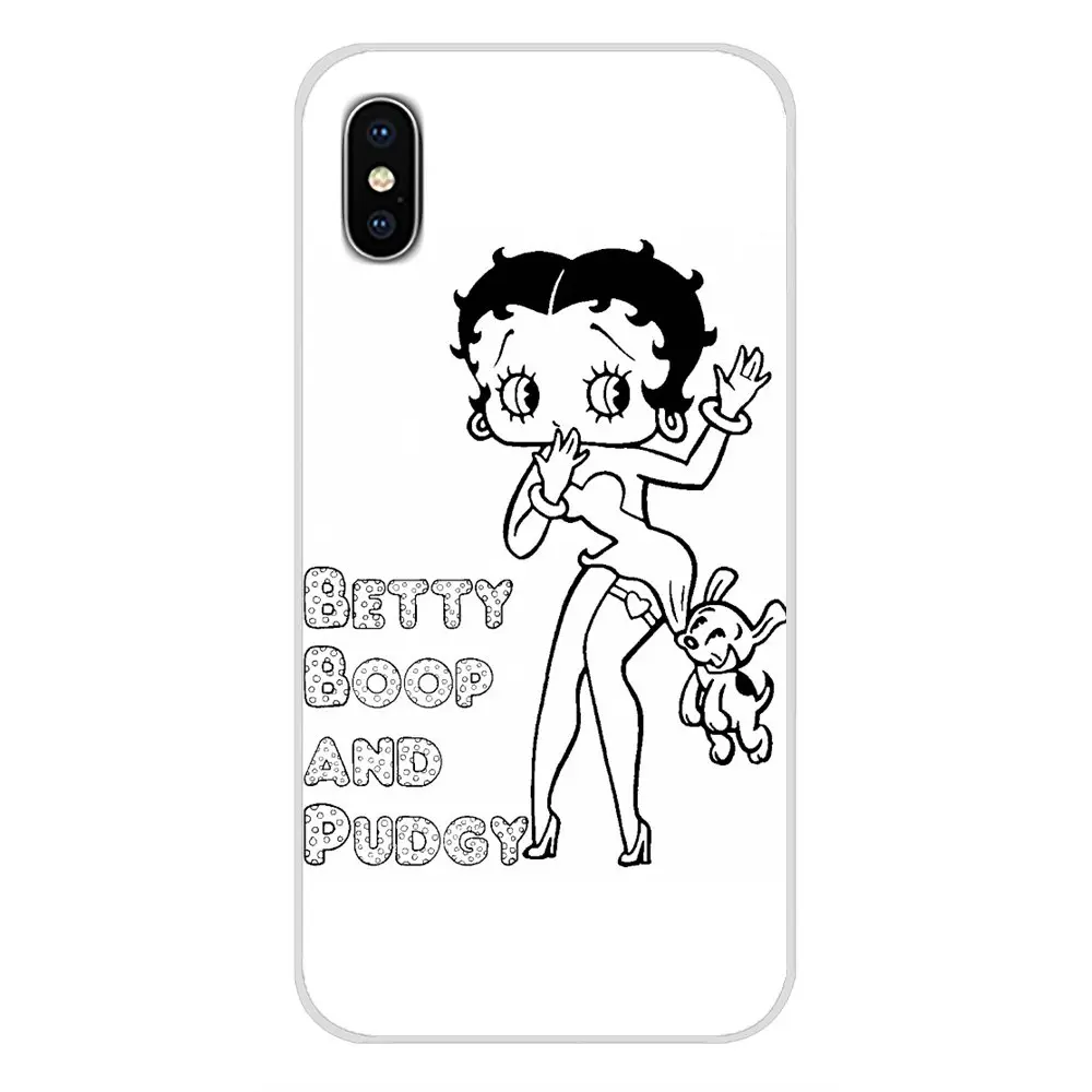Аксессуары чехлы для телефонов Xiaomi Redmi 4A S2 Note 3 3S 4 4X 5 Plus 6 7 6A Pro Pocophone F1 Betty Boop |