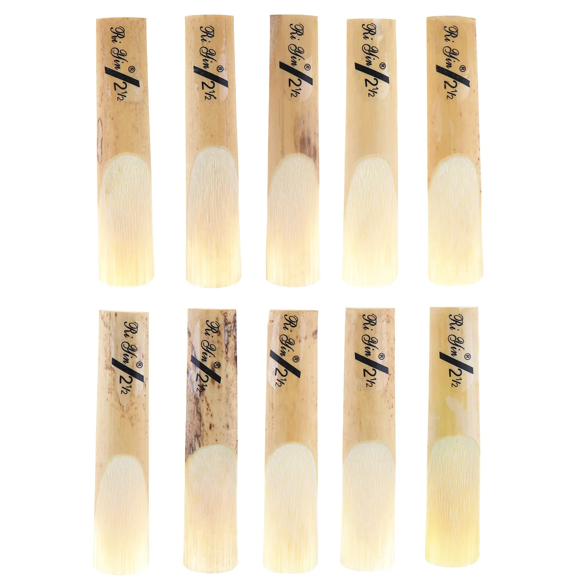 10 шт./лот Tenor bB Части саксофона Sax Bamboo Reeds 2 1/2 прочность 5 для саксофона|Детали и