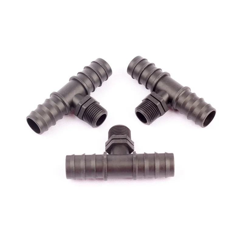 3 шт. коннектор для систем капельного орошения 1/2 25 мм|barb connector|tee jointbarbed tee connectors |