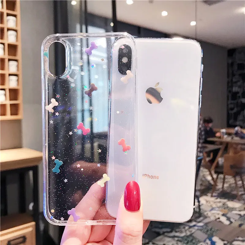 Летний прозрачный ТПУ эпоксидный чехол для Apple iPhone XR X 6S 7 8 Plus XS Max |