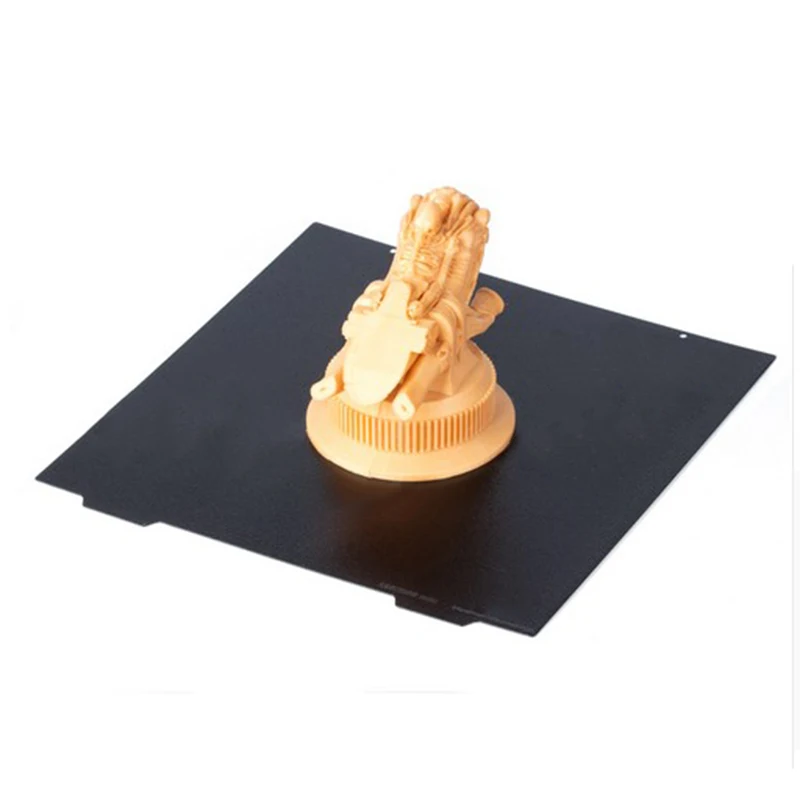 Портативный 235*235 мм 2 сторонний текстурированный PEI порошок Черная Пластина