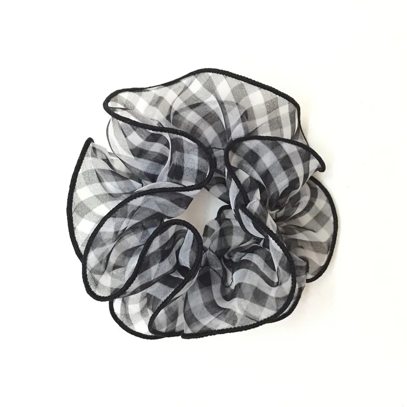 New arrival Fashion women lovely NEW organza Hair bands cute hair scrunchies girl's Tie Accessories Ponytail Holder 2019 |