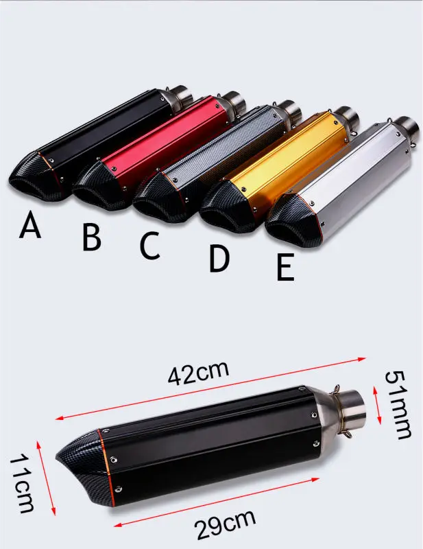 

Motorcycle Exhaust Muffler Escape Link Middle Pipe Full System Slip On For DUKE150 DUKE125 DUKE200 DUKE250 DUKE390 2012-2017