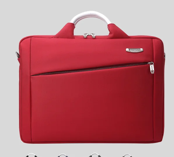 Тонкий деловой портфель для ноутбука 15 6 дюйма с алюминиевой ручкой мужчин и