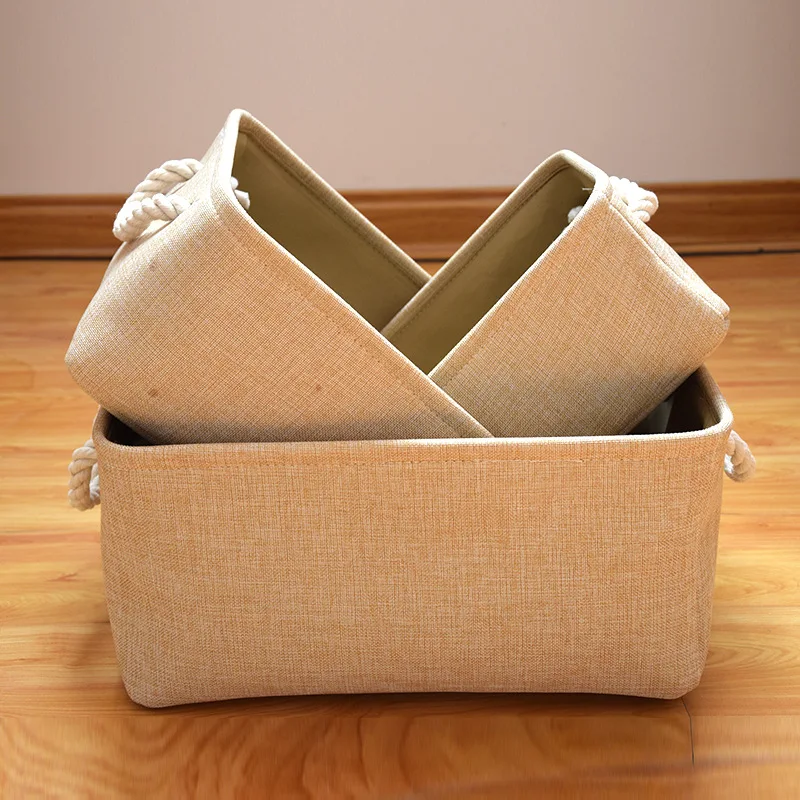Складная корзина плетеные корзины с водорослями для хранения грязного белья