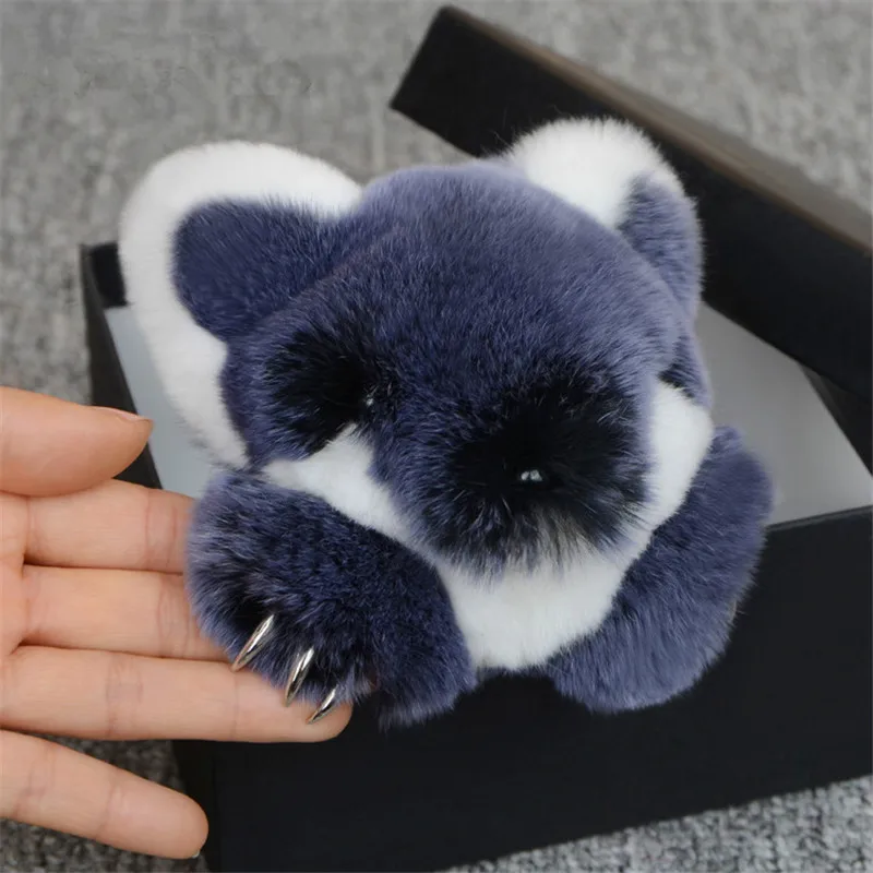 Хит продаж 8 цветов 18 см модная сумка с кроличьим мехом монстра маленькая Лисичка