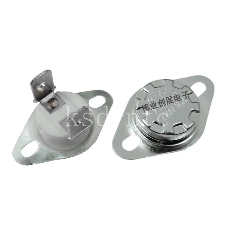 

10PCS Thermostat KSD302/KSD301 Ceramics 16A250V 300C 260C 250C 240C 230C 220C 210C 200C 195C 190C degrees Normally Closed open