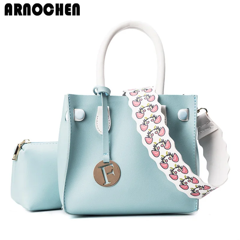 ARNOCHEN женские кожаные сумки через плечо женская сумка на Женская композитная