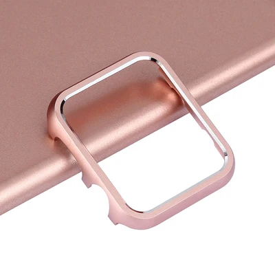 40мм 44мм Металлический чехол для защиты экрана Apple Watch Band 38мм 42мм Алюминиевый защитный корпус iWatch Series 4 3 2 1.