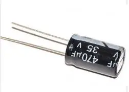 50 шт. 470 мкФ 35 в Ф/35 10X17 мм 10*17 электролитический конденсатор IC|ic capacitor|p pc c |