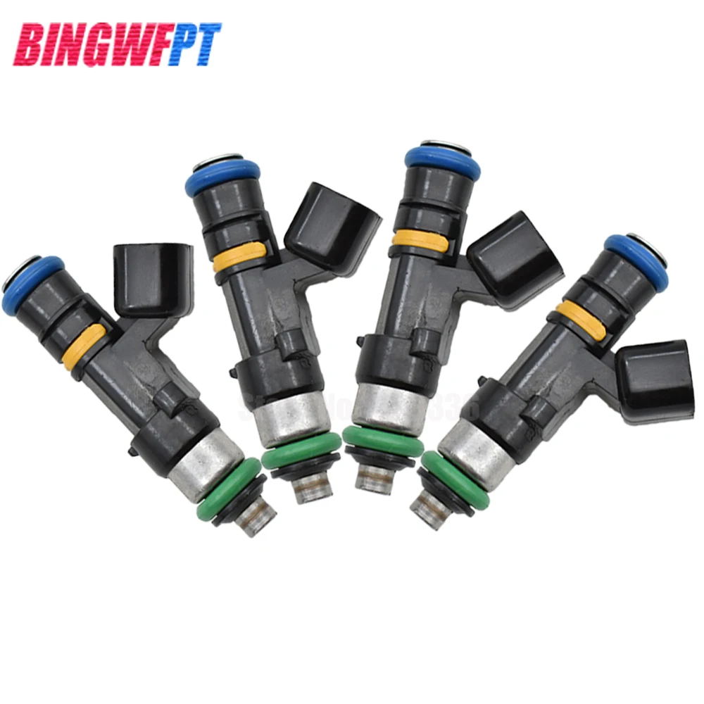 4 шт. 0280158117 1000cc 90lb E85 EV14 топливный инжектор 48 мм для V W Audi A4 TT Golf Passat 1 8 T Форсунка